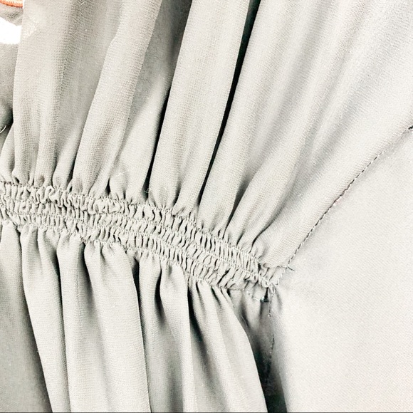 Black Sheer Beach Swim Coverup with Fringe - Picture 7 of 10